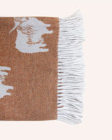 Highland Cow Throw – Rust Soft Furnishings The Isle Mill