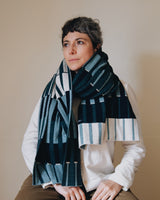 Scarf Harbour Navy & Ink Accessories Hilary Grant