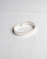 Classic Ondulée Bangle - Silver Jewellery Olivia Taylor