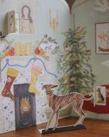 Festive Dutch Gable Advent Calendar Seasonal / Occasion Art Angels