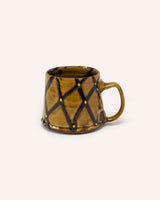 Checkered Mug – Yellow