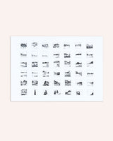 Scottish Isles A4 Print Artwork Eve Tong