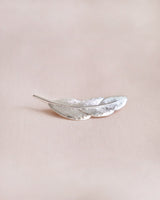Ptarmigan Feather Pin Jewellery Jen Carter Pearson