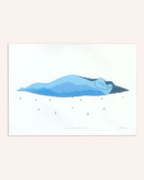 Cailleach na Mointeach Folklore Print Artwork Abbie Lois