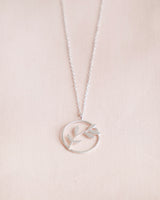 Sprig Of Heather Necklace Accessories Jen Carter Pearson Silver