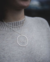 Cuillin Horizon Necklace Accessories Jen Carter Pearson Silver