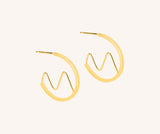 Cuillin Hoop Earrings Accessories Jen Carter Pearson