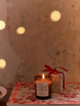 Dried Orange & Cinnamon Bark Candle Homeware Plum & Ashby