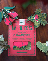 Festive Foliage & Robin Ornaments Homeware East End Press
