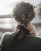 Knitted Hair Ribbon - Black Accessories Rosana Expósito