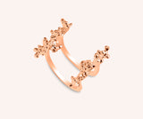Coralline Open Ring Accessories Jen Carter Pearson Rose Gold Plated
