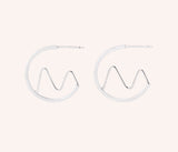 Cuillin Hoop Earrings Accessories Jen Carter Pearson