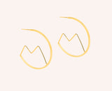 Large Cuillin Hoop Earrings Accessories Jen Carter Pearson