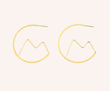 Large Cuillin Hoop Earrings Accessories Jen Carter Pearson