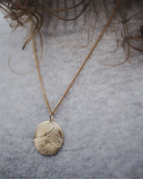 Sgurr Nan Gillean Necklace Accessories Jen Carter Pearson Yellow Gold Plated