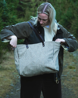 Stripe Wool Midi Tote Accessories Kate Sheridan