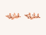 Coralline Earrings Accessories Jen Carter Pearson Rose Gold Plated