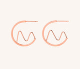 Cuillin Hoop Earrings Accessories Jen Carter Pearson