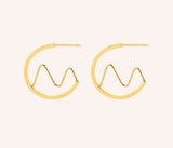 Cuillin Hoop Earrings Accessories Jen Carter Pearson