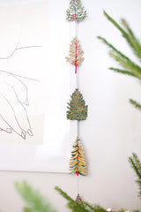 Tree Wall Hanging & Set of 4 Foliage Decorations Homeware East End Press