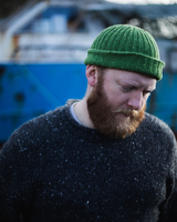 Donegal Beanie - Leaf Green Knitwear Rove Knitwear