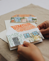 Cottage Greeting Card Cards Hadley