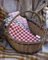 Hot Water Bottle – Rust Gingham Beauty & Wellness Chickpea
