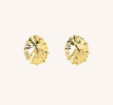 Limpet Earrings Jewellery Jen Carter Pearson Yellow Gold Plated