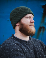 Lambswool Beanie - Moss Green Knitwear Scarlet Knitwear