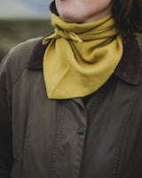 Neckerchief – Mustard Yellow Knitwear Scarlet Knitwear