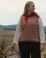Fair Isle Cashew Sweater Vest