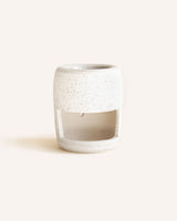 Skye Sand Oil Burner Wax Melter in Cream Marble Homeware Emporium Julium