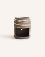 Skye Sand Oil Burner Wax Melter in Black Marble Homeware Emporium Julium