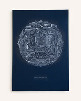 Isle of Skye Map Print Art Cityworks