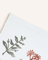 Skye Wildflowers Relief Print Art Olivia Lucy