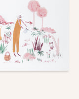 In the Garden Print Art Harriet Watson
