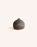 Skye Sand Vase in Black Marble - Small Homeware Emporium Julium