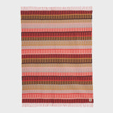 Shiel Woven Throw Red Homeware Donna Wilson