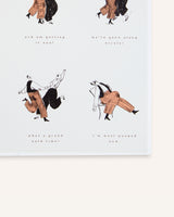 Go Fir A Boogie Print A3 Art Phoebe Roze