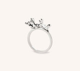 Coralline Ring in Silver Accessories Jen Carter Pearson