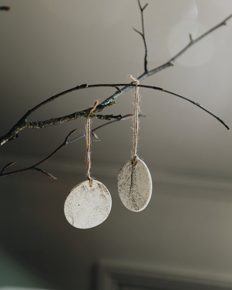 Christmas Tree Ornament - Porcelain Homeware Emporium Julium   