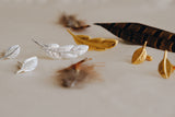 Ptarmigan Feather Cufflinks Accessories Jen Carter Pearson   