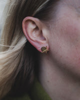 Mini Buoy Cluster Studs Accessories Heather McDermott 18ct Gold Plate