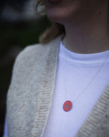 Coral Mini Buoy Necklace Accessories Heather McDermott