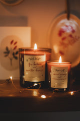 Dried Orange & Cinnamon Candle Homeware Plum & Ashby