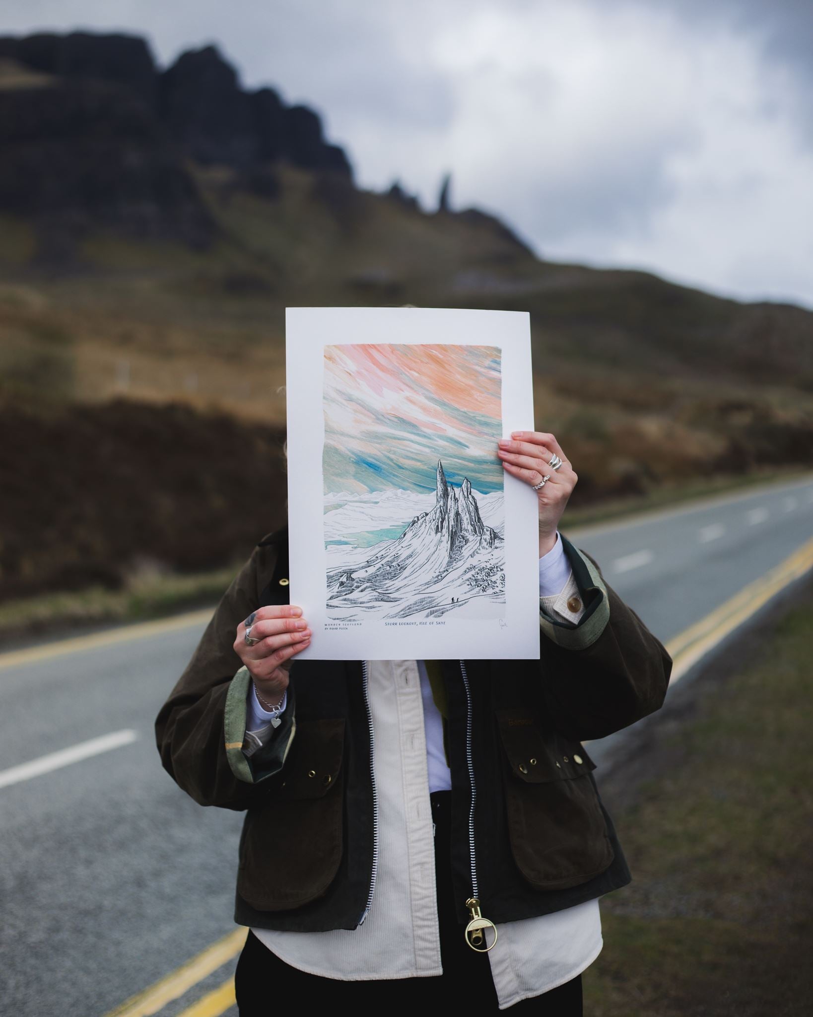 The Storr Lookout Print – Òr