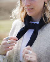 Dark Navy Neckerchief Knitwear Scarlet Knitwear