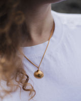 Cockle Shell Pendant Jewellery Jen Carter Pearson