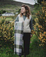 Dunira Topaz Throw Soft Furnishings The Isle Mill