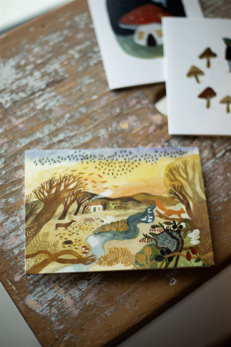 Cosy Autumn Cards Cards Gemma Koomen Into Autumn